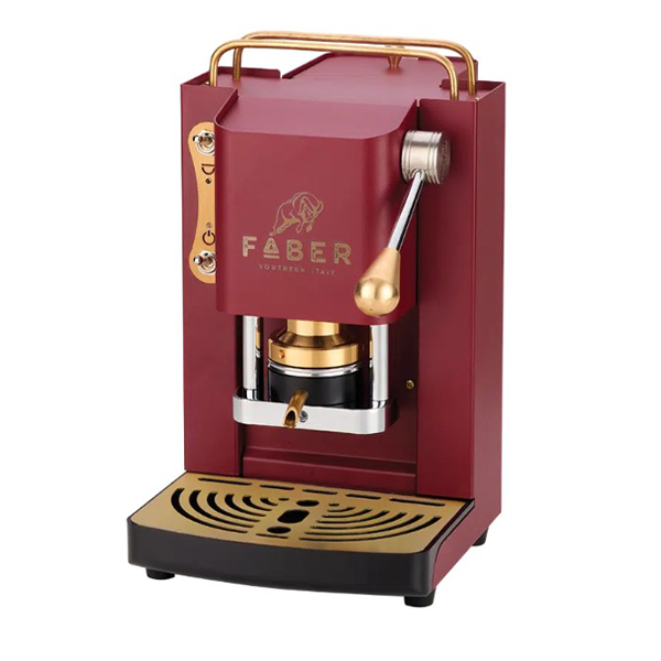 Μηχανή καφέ espresso Pro Deluxe Red Cherry Faber E.S.E. Pod