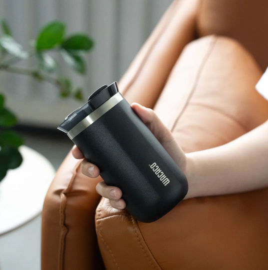 Wacaco Octaroma Lungo Θερμός 300ml Onyx Black - Image 3